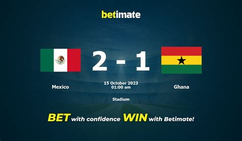 ghana vs mexico score